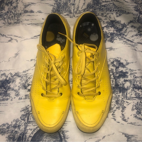 Mens Puma Ducati Yellow Racing Athletic Sneakers Shoes Size US Size 10 303055 03 - Picture 3 of 10
